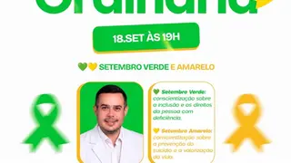 📢 SESSÃO ORDINÁRIA | SETEMBRO VERDE E AMARELO 💚💛