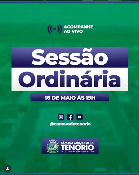 Sessão Ordinária - 16 de maio de 2025