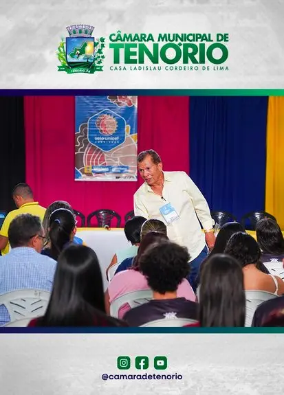 Câmara Municipal de Tenório/PB presente no 1º Fórum Comunitário do Selo UNICEF