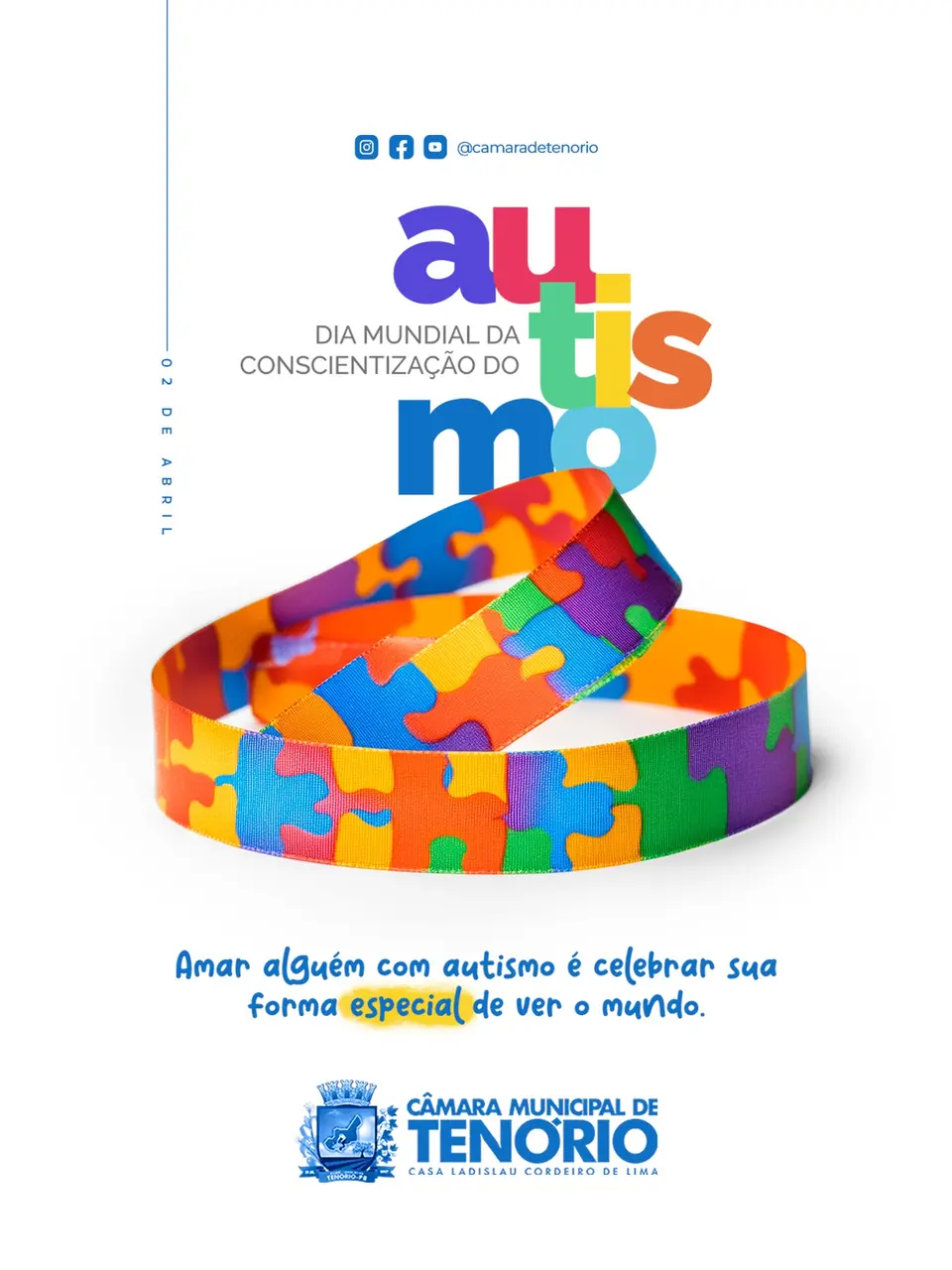 Dia Mundial da Conscientização do Autismo!