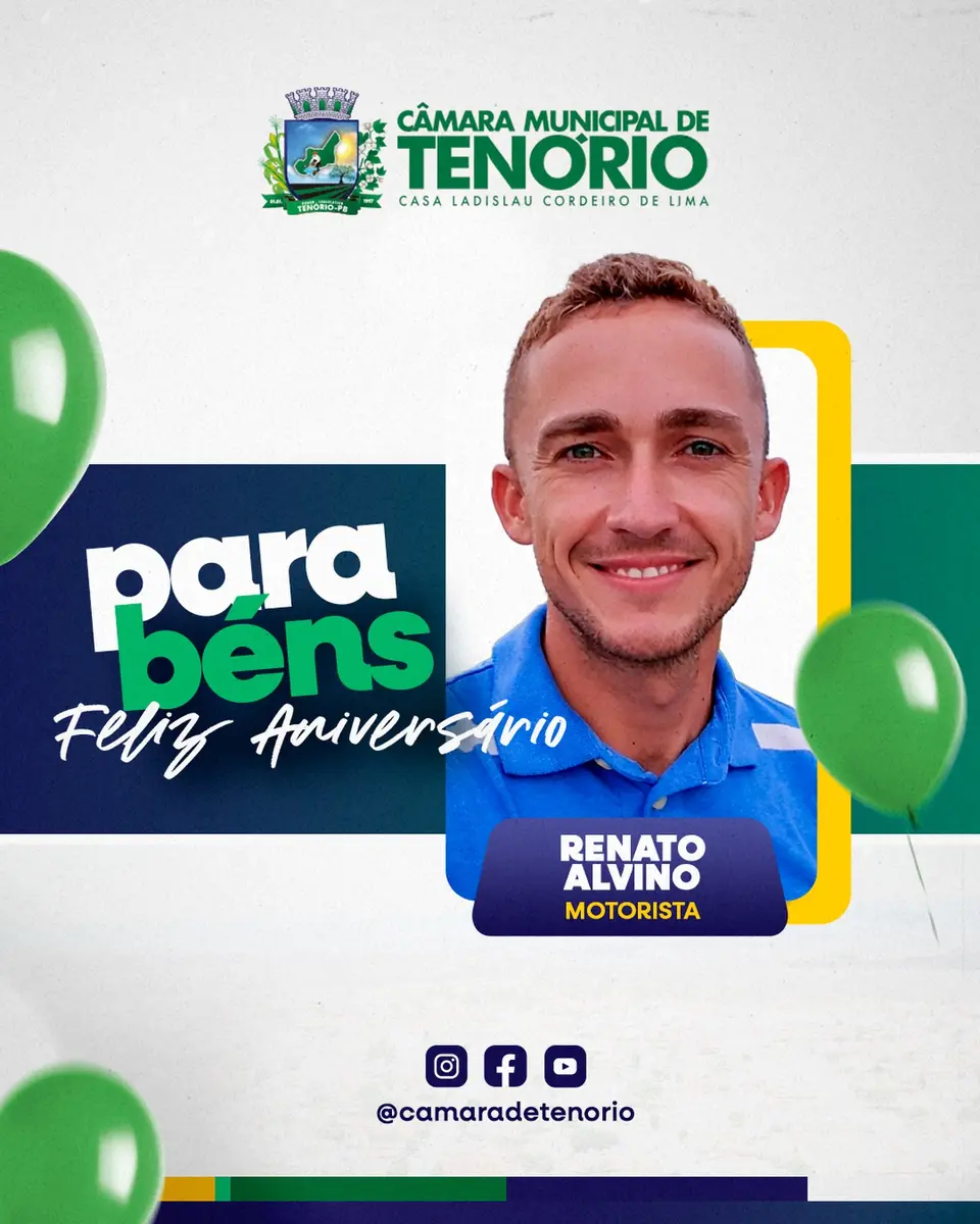 Parabéns, Renato!