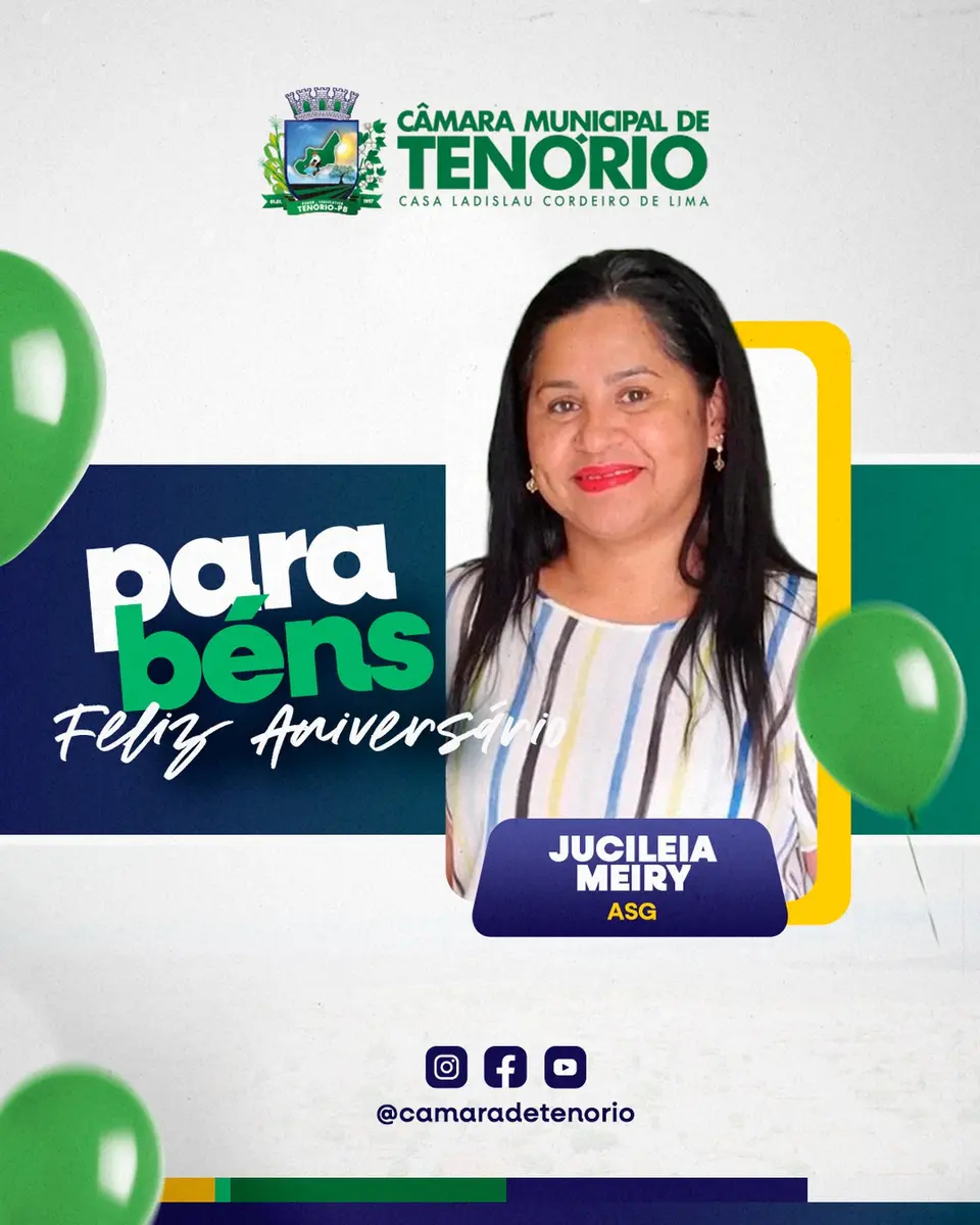 🎉 Parabéns, Jucileia Meiry! 🎂