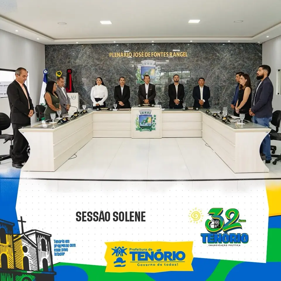 SESSÃO SOLENE | 32 ANOS DE TENÓRIO