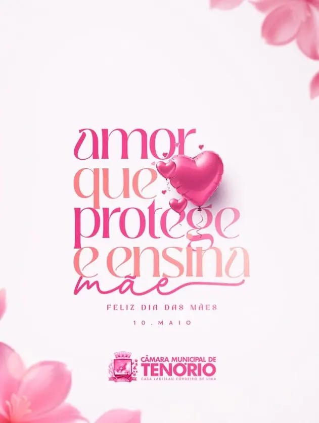 A Câmara Municipal de Tenório presta homenagem a todas as mães tenorenses