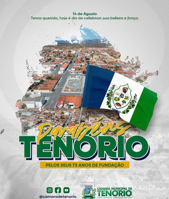 Parabéns, Tenório!