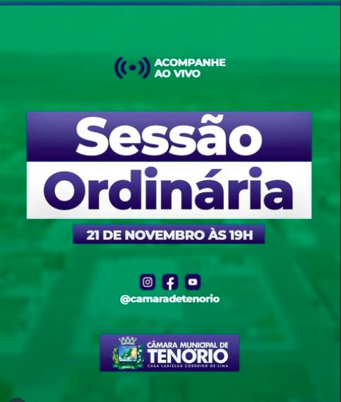 Sessão Ordinária – Última do ano!